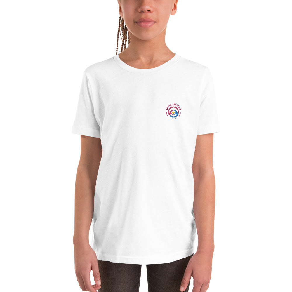 Girls United by Love Youth Short Sleeve T-Shirt